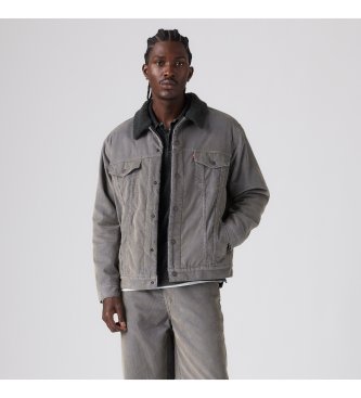 Levi's Blue Relaxed Fit Sherpa Trucker Jacket
