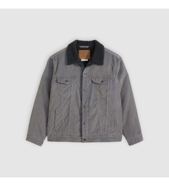 Levi's Blue Relaxed Fit Sherpa Trucker Jacket