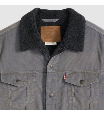 Levi's Blue Relaxed Fit Sherpa Trucker Jacket