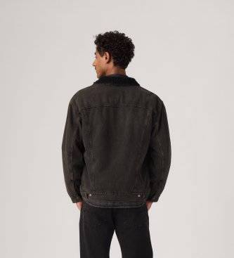 Levi's Brown Relaxed Fit Sherpa Trucker Jacket