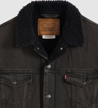 Levi's Brown Relaxed Fit Sherpa Trucker Jacket