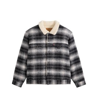 Levi's Veste Trucker coupe ample grise