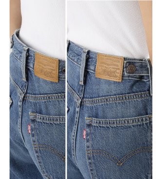 Levi's Jeans Lightweight À Jambe Large bleu foncé