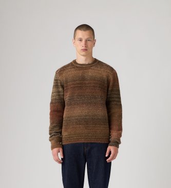 Levi's Brown Bouclé Presidio Sweater