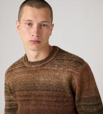 Levi's Brown Bouclé Presidio Sweater