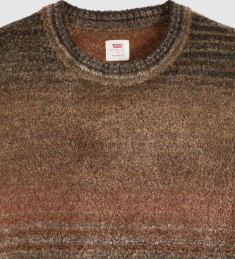 Levi's Brown Bouclé Presidio Sweater