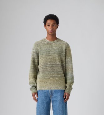 Levi's Green Bouclé Presidio Sweater