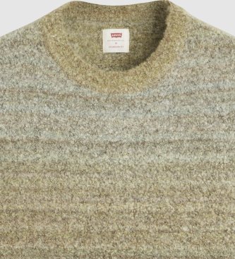 Levi's Green Bouclé Presidio Sweater
