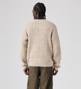 Levi's Presidio Crew Neps sweater brun