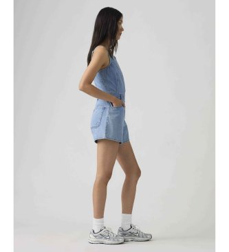 Levi's Dungarees Sqaure Neck Romper I Will blue