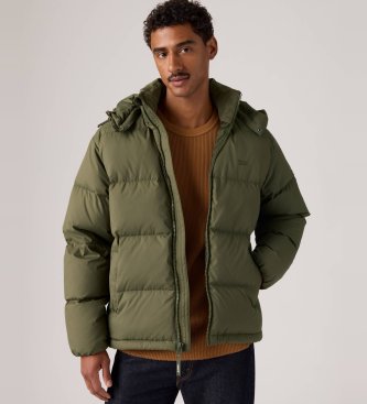 Levi's Piumino con cappuccio Rockwell verde