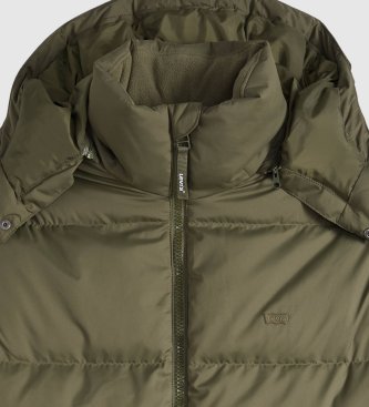 Levi's Piumino con cappuccio Rockwell verde