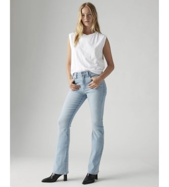 Levi's 725 High Rise Bootcut blue jeans