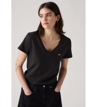 Levi's Sæt med 2 T-shirts Perfekt hvid, sort