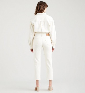 Levi's Jeans 501 Crop white 