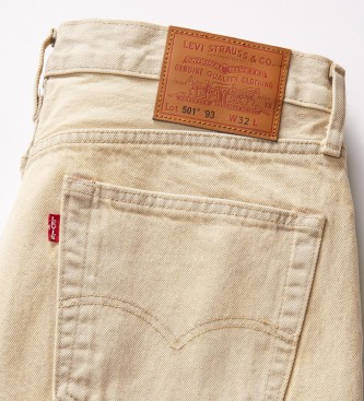 Levi's Pantaloncini 501 '93 Cut-Off beige
