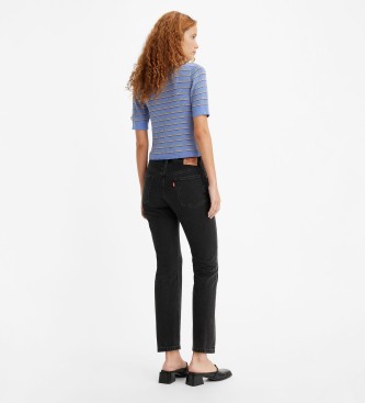 Levi's Jeans Crop 501 zwart