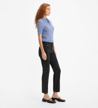 Levi's Jeans Crop 501 zwart