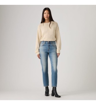 Levi's Jeans leggeri blu 501 Crop