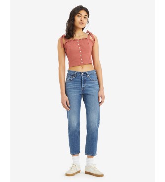 Levi's Jeans 501 Original Cropped blue