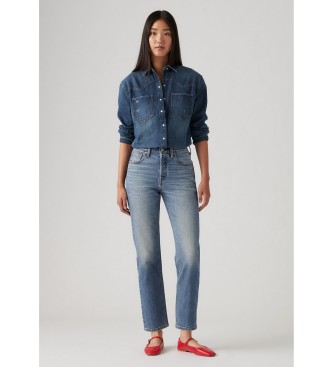 Levi's Jeans 501 Crop blu