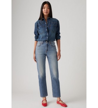 Levi's Jeans 501 Crop blu