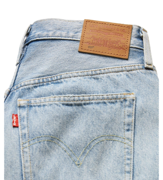 Levi's Kort 501 midt p lret bl