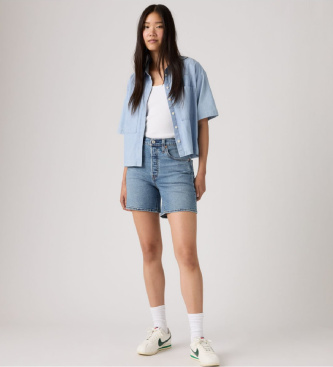 Levi's Shorts 501 Mid Thigh Lightweight blau