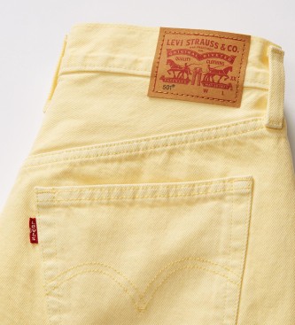 Levi's Kratke hlače 501® Original High-Rise yellow