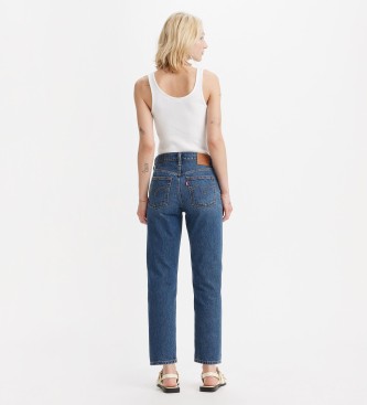 Levi's 501 Jeans blu ritagliati leggeri originali