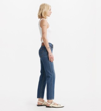 Levi's 501 Jeans blu ritagliati leggeri originali