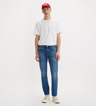 Levi's Jeans 501 Slim Taper blauw