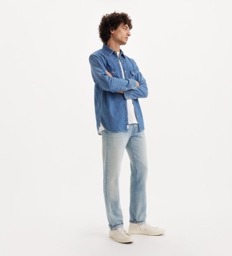 Levi's Dżinsy 502 Taper Selvedge niebieskie