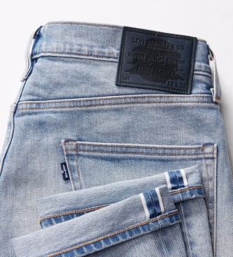 Levi's Jeans 502 Taper Selvedge blau