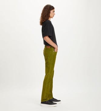 Levi's 511 Pantalone Verde Velluto A Coste