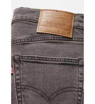 Levi's Kavbojke 511 Slim sive barve