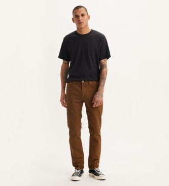 Levi's Dżinsy skinny 511 brązowe