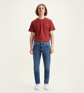 Levi's Tapered Skinny Jeans 512 donkerblauw