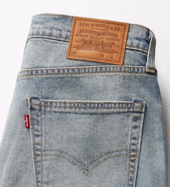 Levi's Dżinsy 512 Slim Taper Selvedge niebieskie