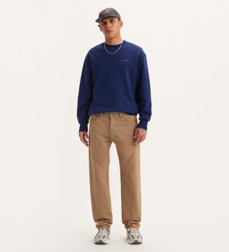 Levi's Dżinsy 555 Relaxed Straight brązowe