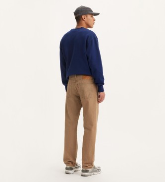 Levi's Dżinsy 555 Relaxed Straight brązowe