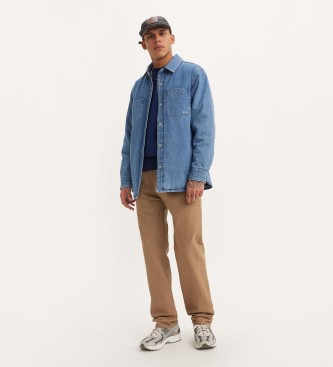 Levi's Dżinsy 555 Relaxed Straight brązowe