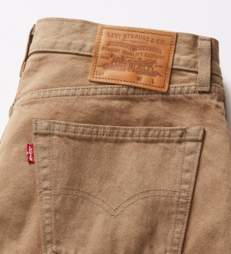 Levi's Dżinsy 555 Relaxed Straight brązowe