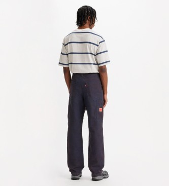 Levi's Byxor 568 carpenter raka och baggy svart