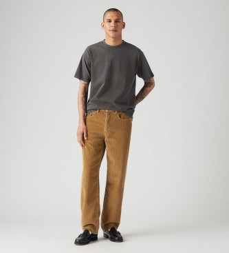 Levi's 568 corduroy straight and baggy trousers brown