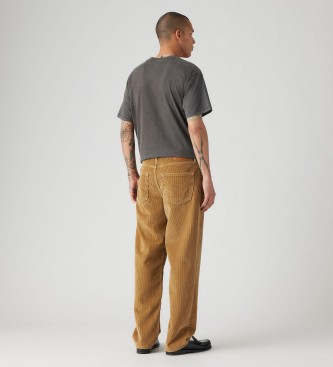 Levi's 568 corduroy straight and baggy trousers brown