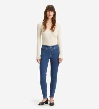 Levi's Jeans skinny 711 blu con doppio bottone