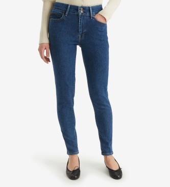 Levi's Jeans skinny 711 blu con doppio bottone