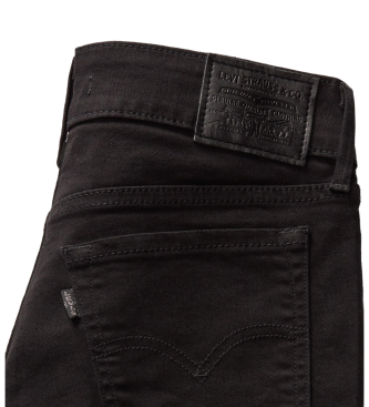 Levi's Jeans skinny con doppio bottone 711 nero