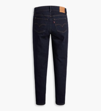 Levi's Jeans 711 skinny jeans med dubbelknapp marinbl